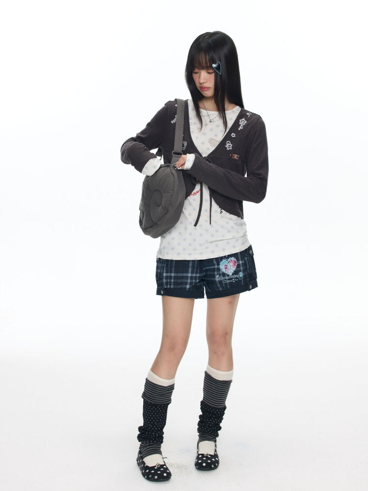 Oliwa Co Branded Embroidered Cardigan【s0000018463】