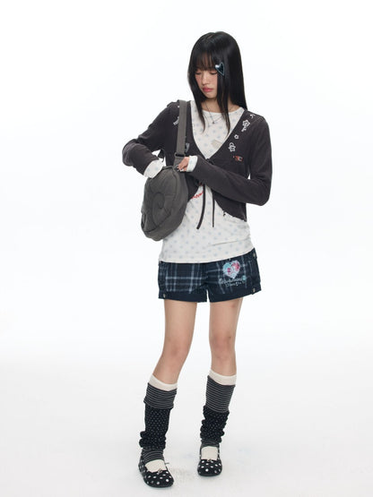 Oliwa Co Branded Embroidered Cardigan【s0000018463】
