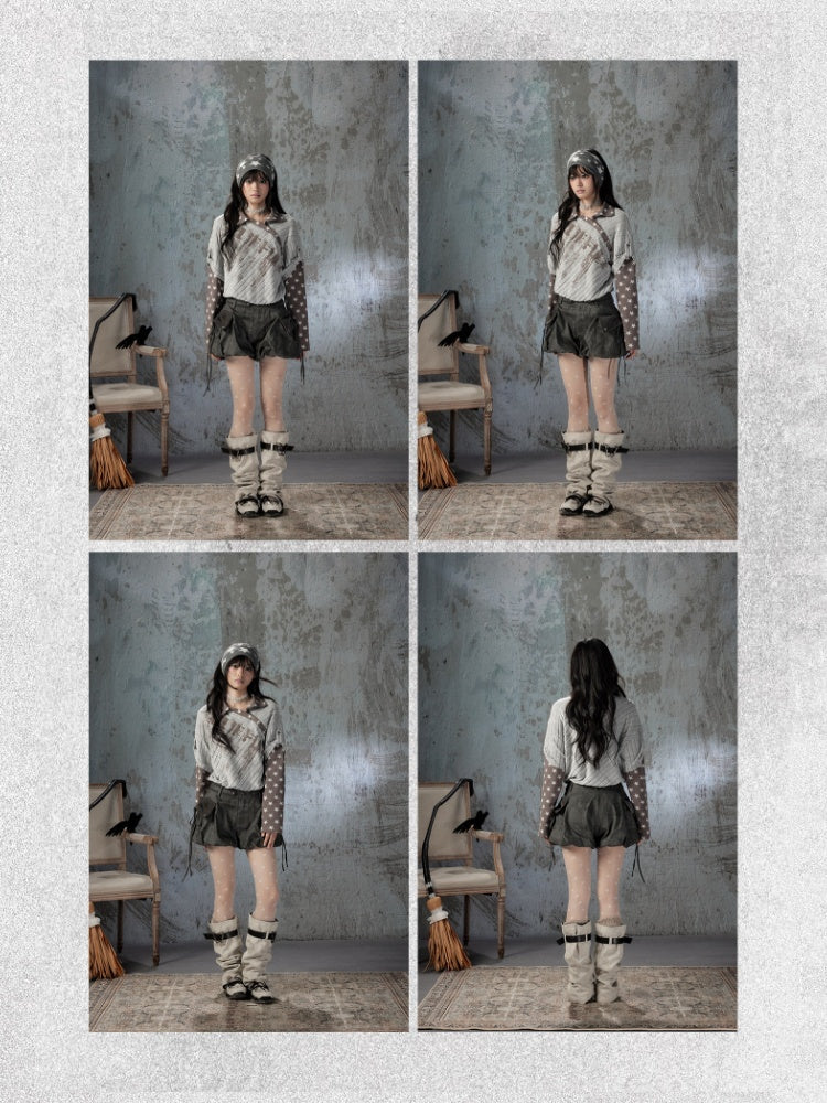 Bud Loose Lightweight Large Pockets Black Shorts【s0000018586】