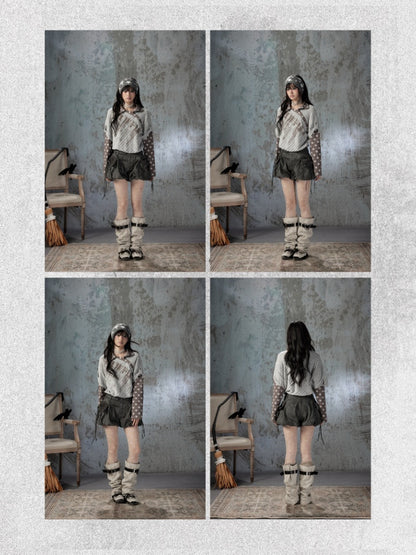 Bud Loose Lightweight Large Pockets Black Shorts【s0000018586】