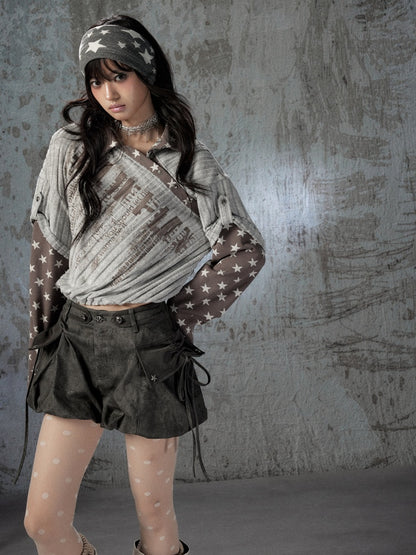 Bud Loose Lightweight Large Pockets Black Shorts【s0000018586】