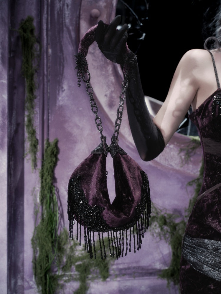 Legacy Of The Dead Gothic Dark Diamond Evening Handbag Shoulder Bag【s0000018595】