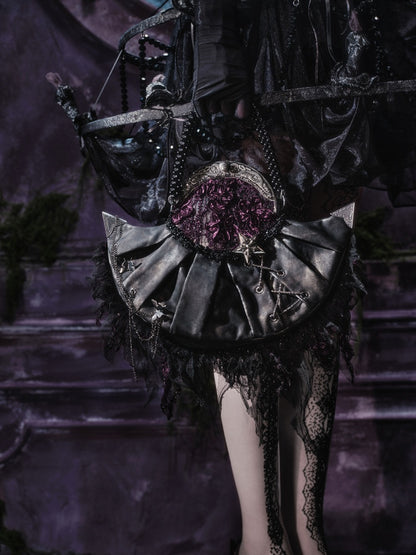 Legacy Of The Dead Gothic Dark Diamond Evening Handbag Shoulder Bag【s0000018595】