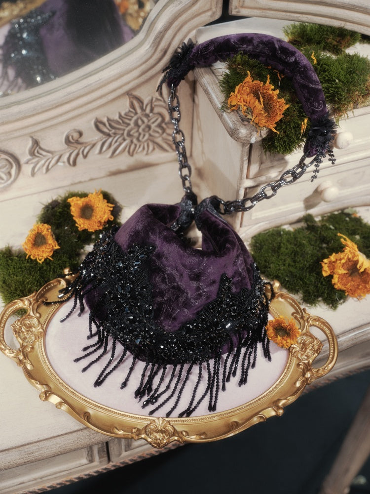Legacy Of The Dead Gothic Dark Diamond Evening Handbag Shoulder Bag【s0000018595】