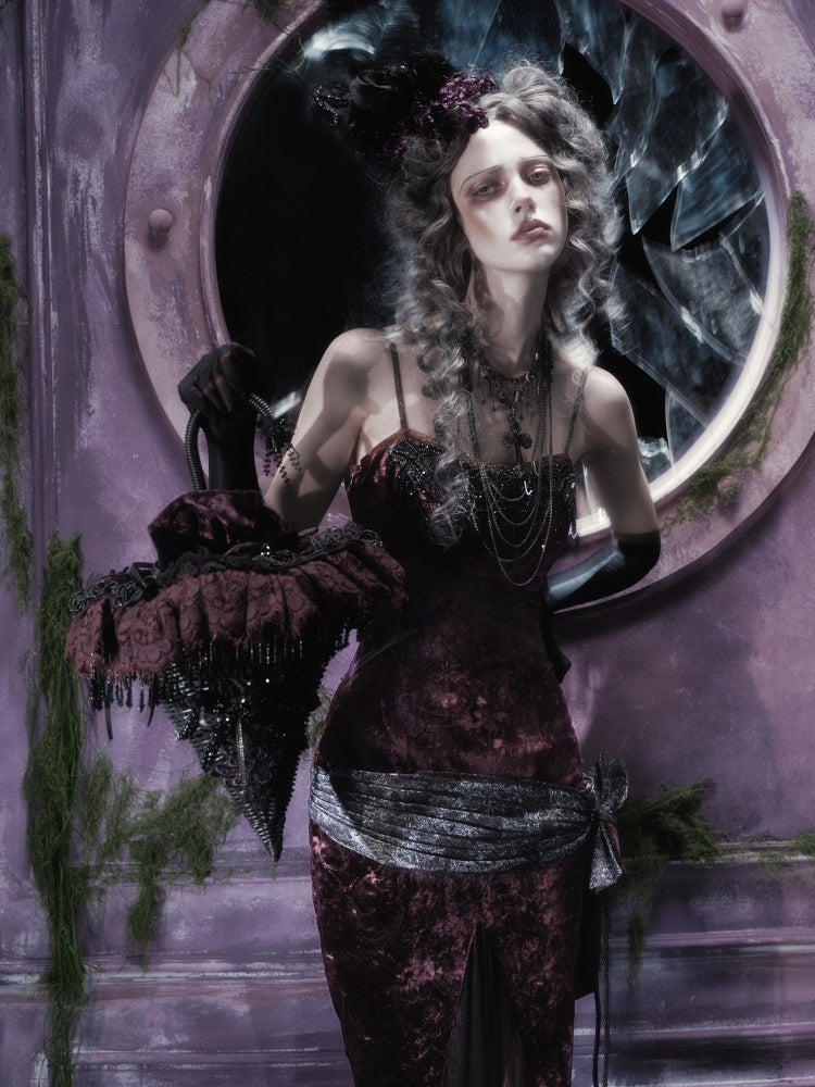 Legacy Of The Dead Gothic Dark Diamond Evening Handbag Shoulder Bag【s0000018595】