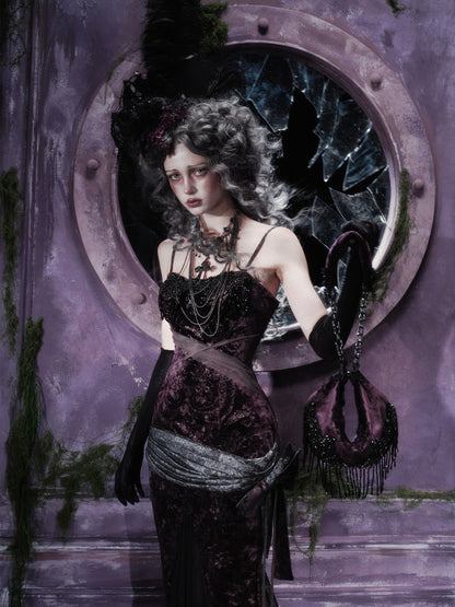 Legacy Of The Dead Gothic Dark Diamond Evening Handbag Shoulder Bag【s0000018595】