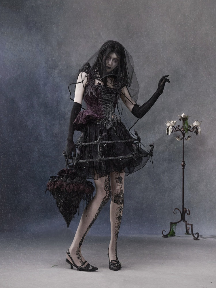 Legacy Of The Dead Gothic Dark Diamond Evening Handbag Shoulder Bag【s0000018595】