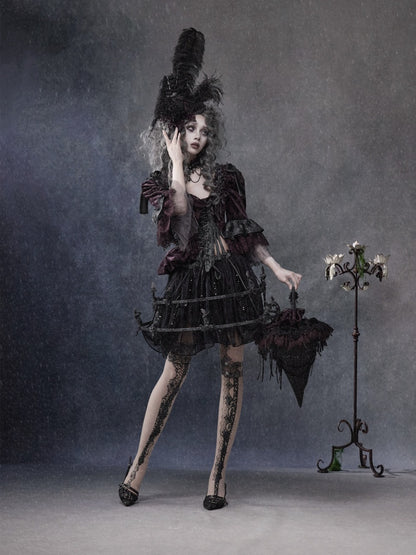 Legacy Of The Dead Gothic Dark Diamond Evening Handbag Shoulder Bag【s0000018595】