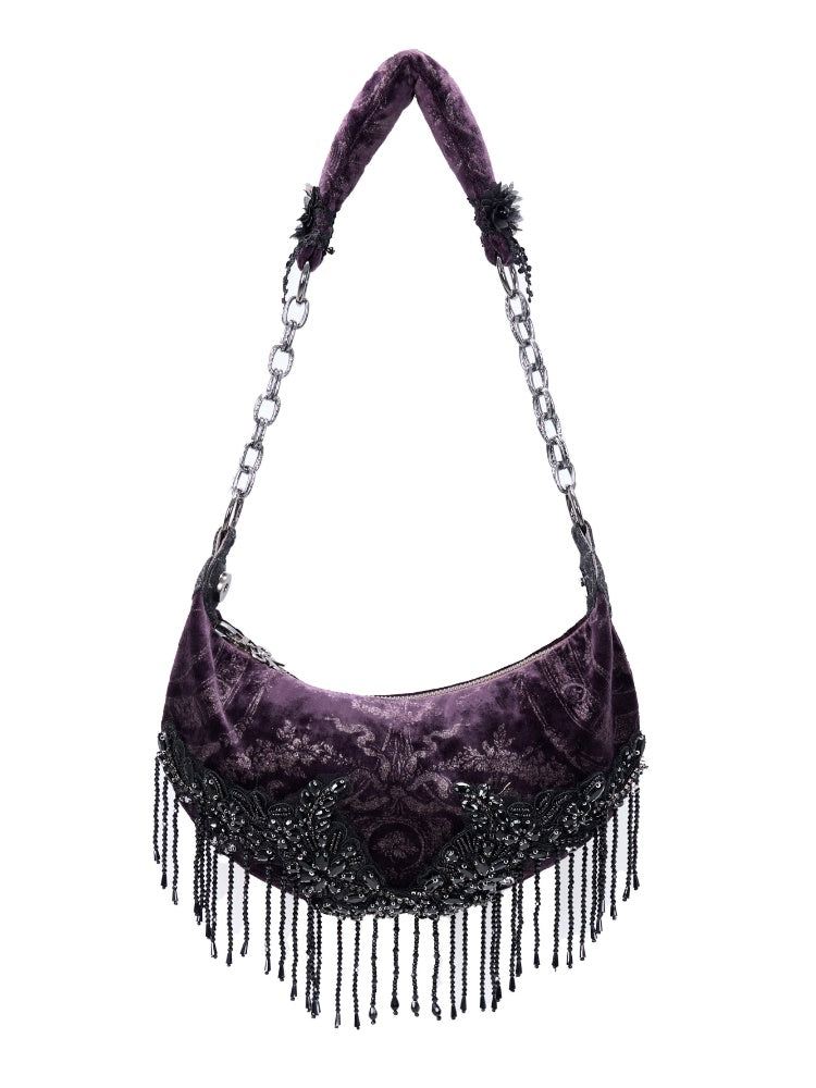 Legacy Of The Dead Gothic Dark Diamond Evening Handbag Shoulder Bag【s0000018595】