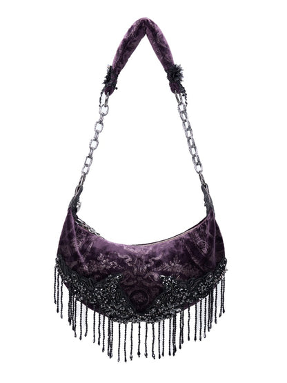 Legacy Of The Dead Gothic Dark Diamond Evening Handbag Shoulder Bag【s0000018595】