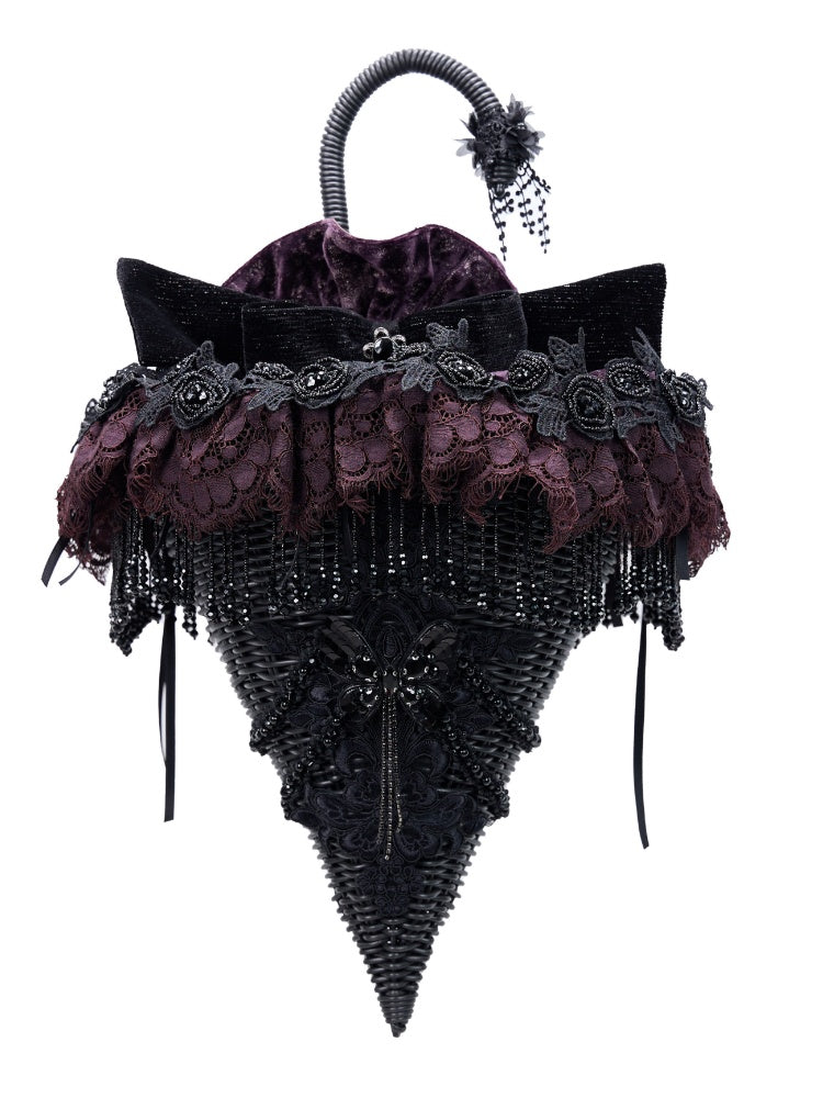 Legacy Of The Dead Gothic Dark Diamond Evening Handbag Shoulder Bag【s0000018595】