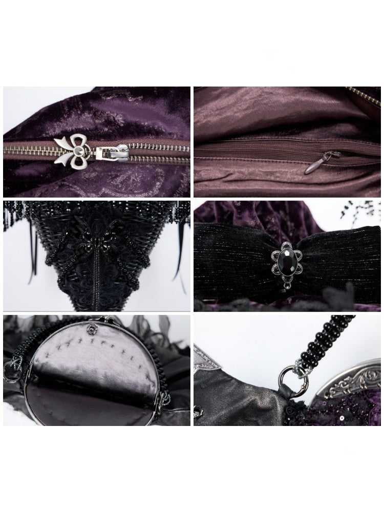 Legacy Of The Dead Gothic Dark Diamond Evening Handbag Shoulder Bag【s0000018595】