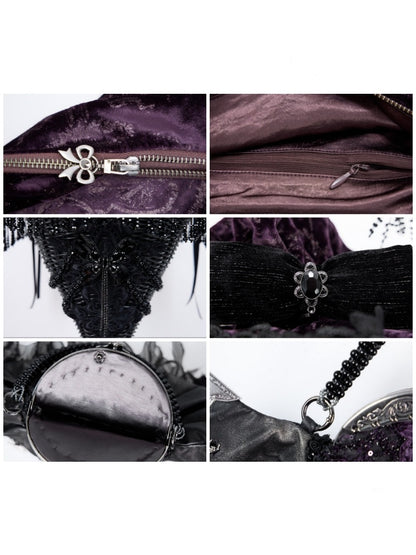 Legacy Of The Dead Gothic Dark Diamond Evening Handbag Shoulder Bag【s0000018595】