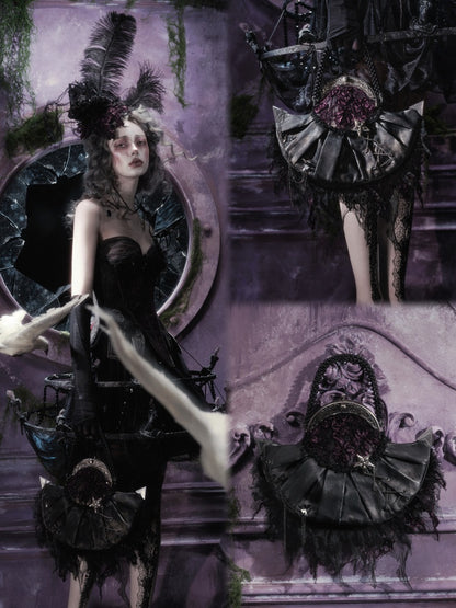 Legacy Of The Dead Gothic Dark Diamond Evening Handbag Shoulder Bag【s0000018595】