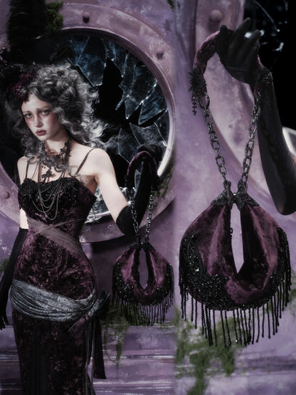 Legacy Of The Dead Gothic Dark Diamond Evening Handbag Shoulder Bag【s0000018595】
