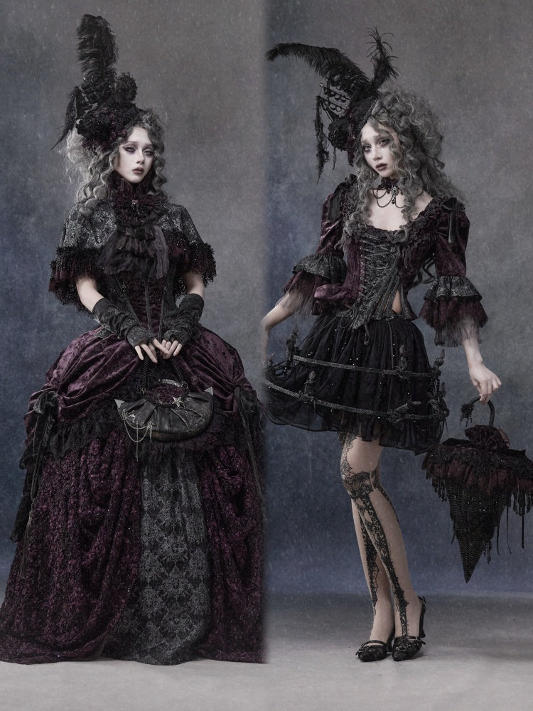 Legacy Of The Dead Gothic Dark Diamond Evening Handbag Shoulder Bag【s0000018595】