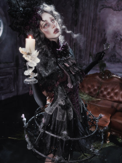 Legacy Of The Dead Gothic Dark Soul Lamp Dress Half-length Skirt【s0000018599】