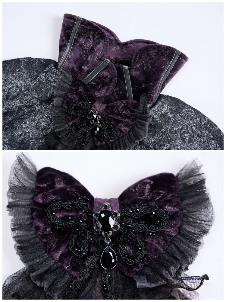 Legacy Of The Dead Gothic Dark Victorian Cloak Layered Over【s0000018603】
