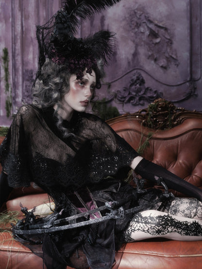 Legacy Of The Dead Gothic Dark Sailboat Hats【s0000018604】