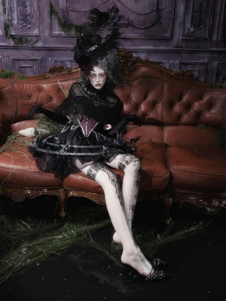 Legacy Of The Dead Gothic Dark Sailboat Hats【s0000018604】