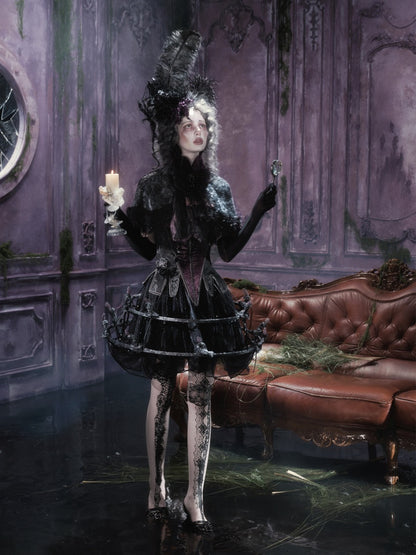 Legacy Of The Dead Gothic Dark Sailboat Hats【s0000018604】