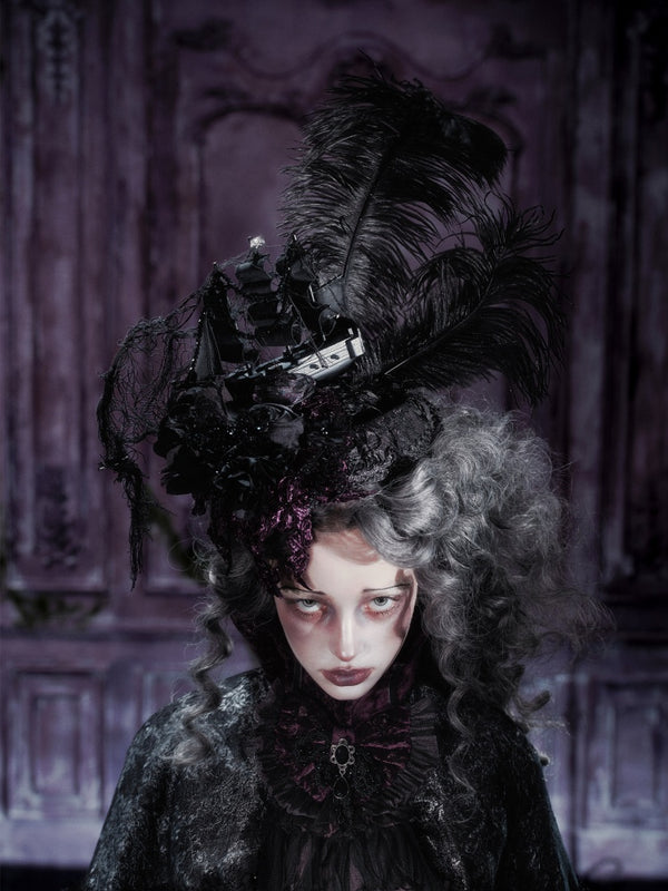 Legacy Of The Dead Gothic Dark Sailboat Hats【s0000018604】