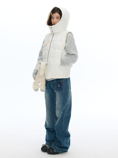 Double-Sided Warm Cotton Vest Sleeveless Jacket【s0000018616】