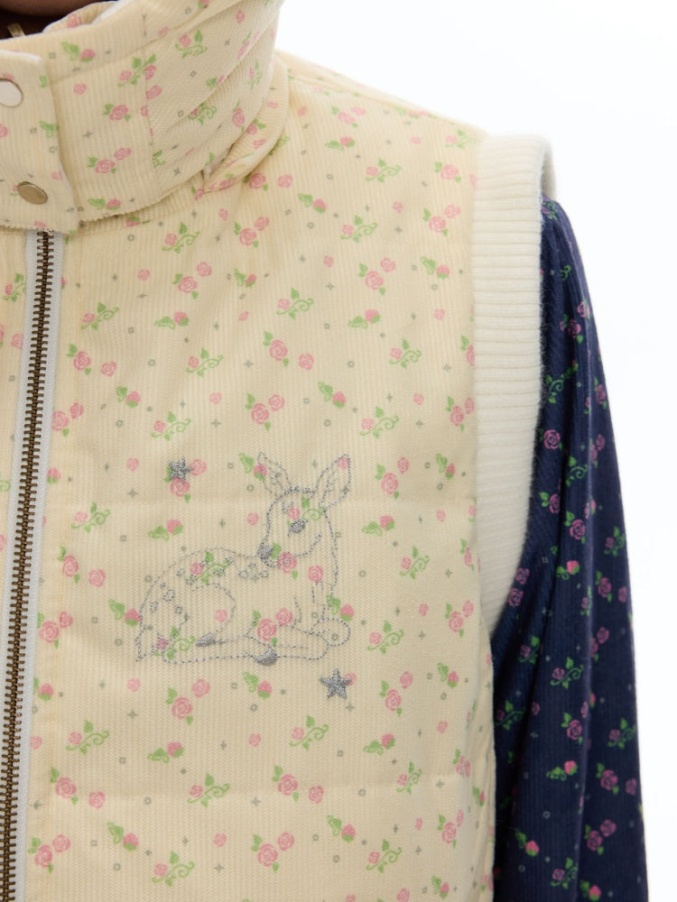 Double-Sided Warm Cotton Vest Sleeveless Jacket【s0000018616】