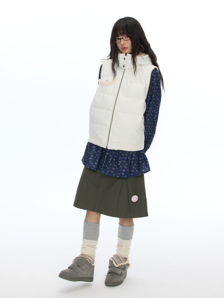 Double-Sided Warm Cotton Vest Sleeveless Jacket【s0000018616】