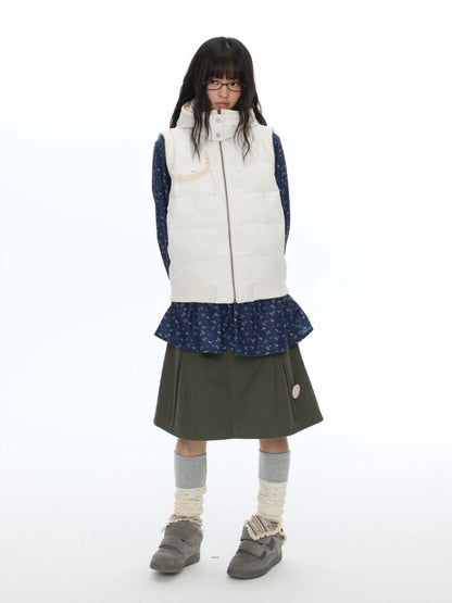 Double-Sided Warm Cotton Vest Sleeveless Jacket【s0000018616】