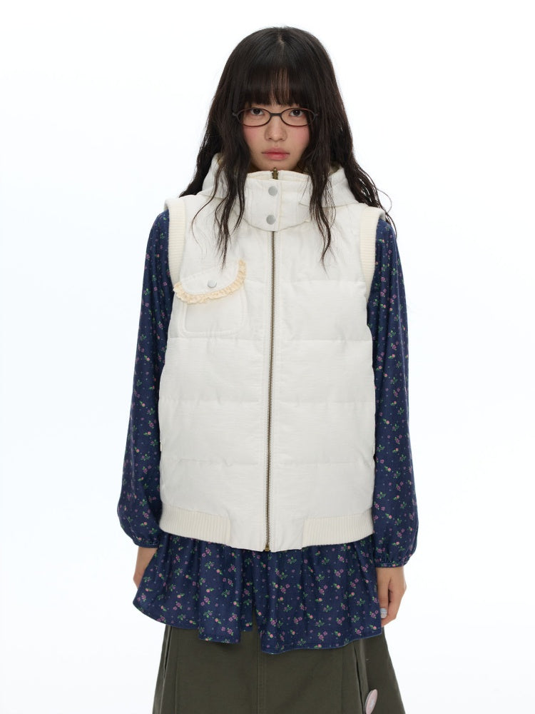 Double-Sided Warm Cotton Vest Sleeveless Jacket【s0000018616】