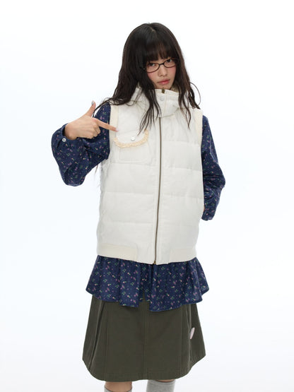 Double-Sided Warm Cotton Vest Sleeveless Jacket【s0000018616】