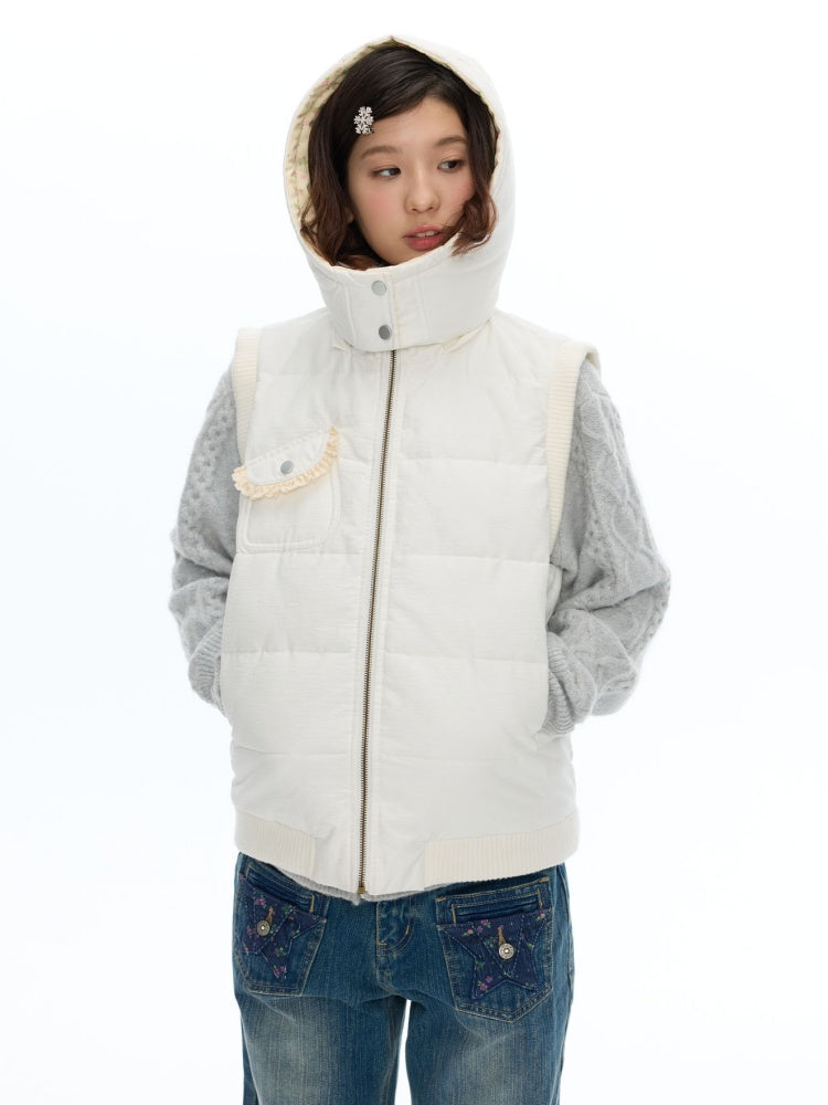 Double-Sided Warm Cotton Vest Sleeveless Jacket【s0000018616】