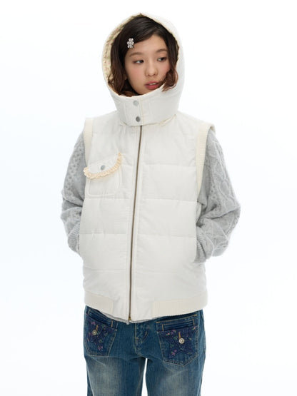 Double-Sided Warm Cotton Vest Sleeveless Jacket【s0000018616】