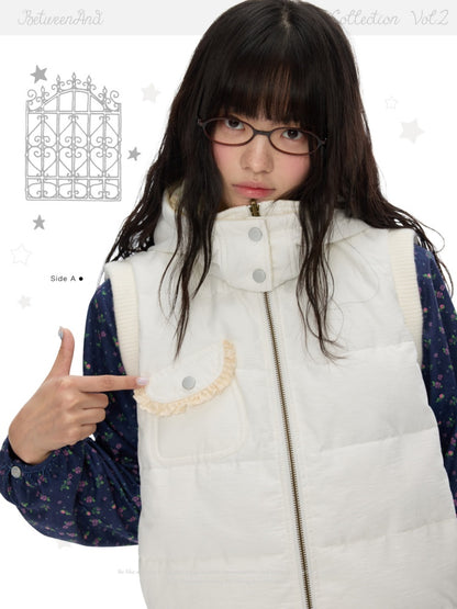 Double-Sided Warm Cotton Vest Sleeveless Jacket【s0000018616】