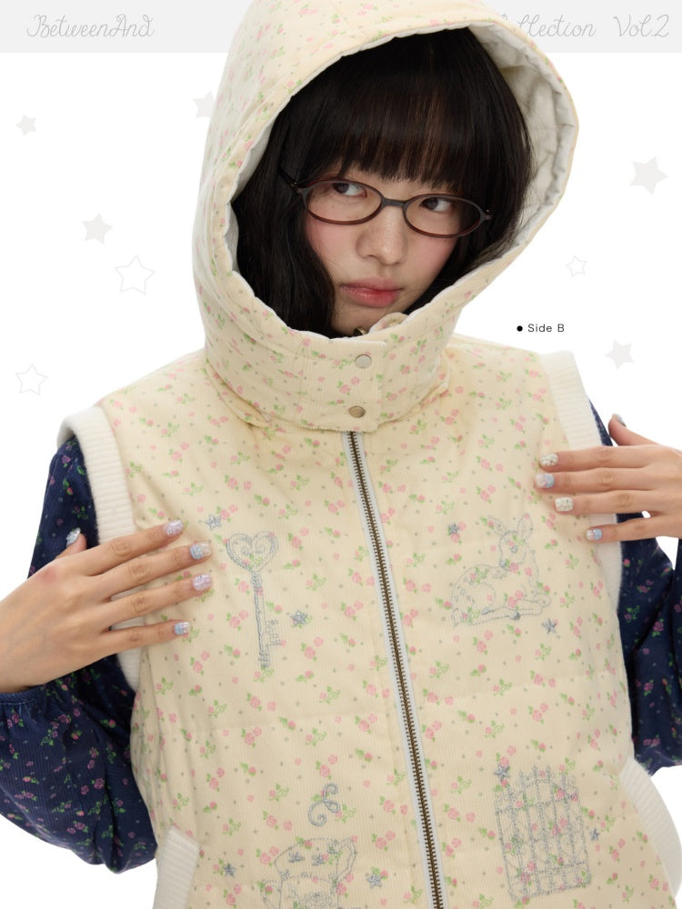 Double-Sided Warm Cotton Vest Sleeveless Jacket【s0000018616】