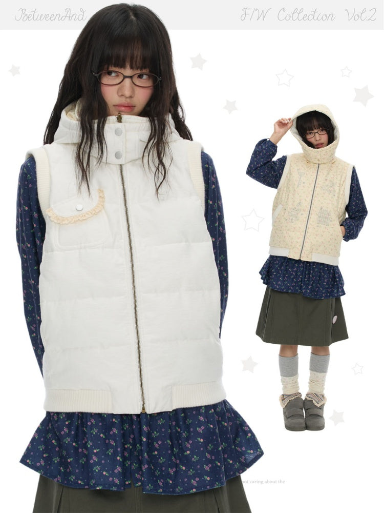 Double-Sided Warm Cotton Vest Sleeveless Jacket【s0000018616】