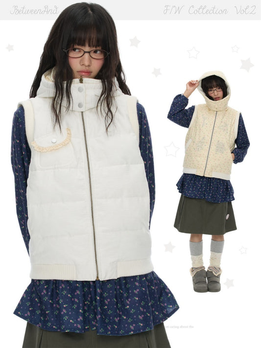 Double-Sided Warm Cotton Vest Sleeveless Jacket【s0000018616】