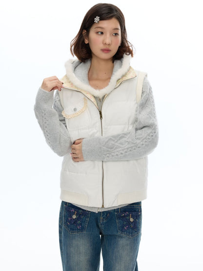 Double-Sided Warm Cotton Vest Sleeveless Jacket【s0000018616】