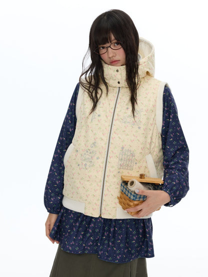 Double-Sided Warm Cotton Vest Sleeveless Jacket【s0000018616】