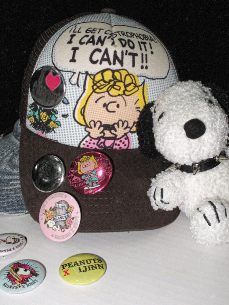 1JINN STUDIO x Snoopy Collaboration Color-Block Comic Print Street Truck Hat【s0000018628】