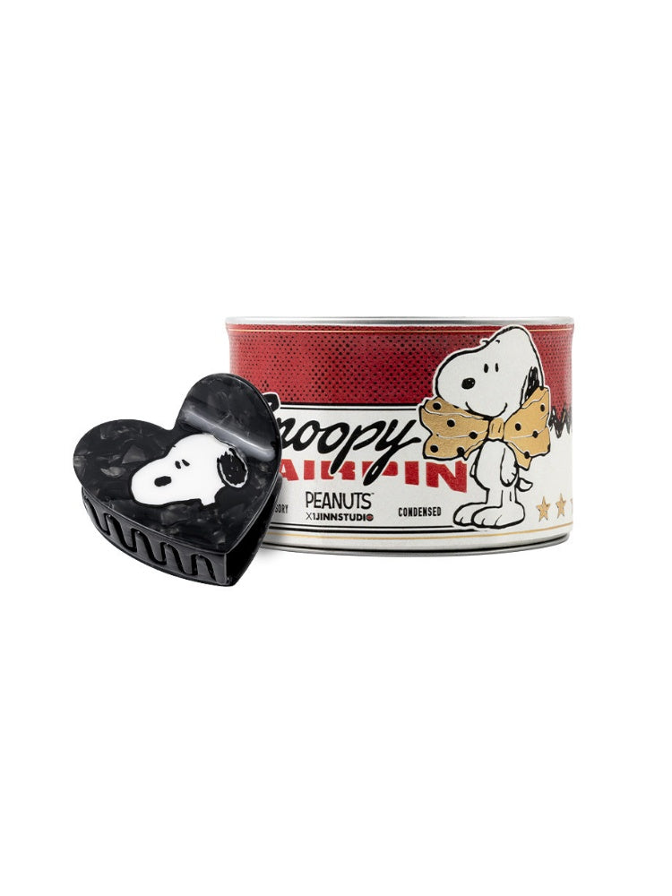 1JINN STUDIO x Snoopy Collaboration Heart-Shaped Shark Hair Clip【s0000018634】