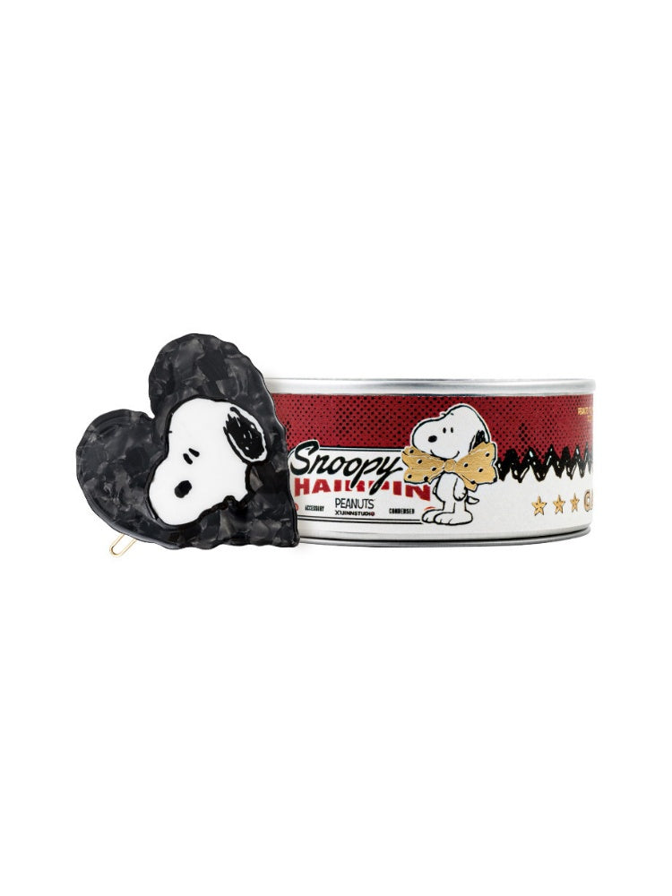 1JINN STUDIO x Snoopy Collaboration Heart-Shaped Shark Hair Clip【s0000018634】