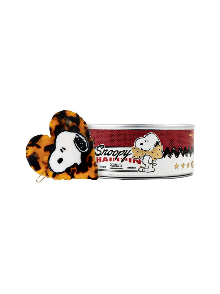 1JINN STUDIO x Snoopy Collaboration Heart-Shaped Shark Hair Clip【s0000018634】