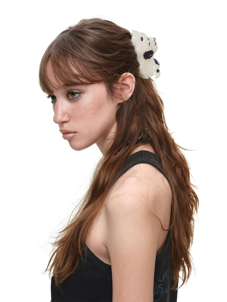 1JINN STUDIO x Snoopy Collaboration Heart-Shaped Shark Hair Clip【s0000018634】