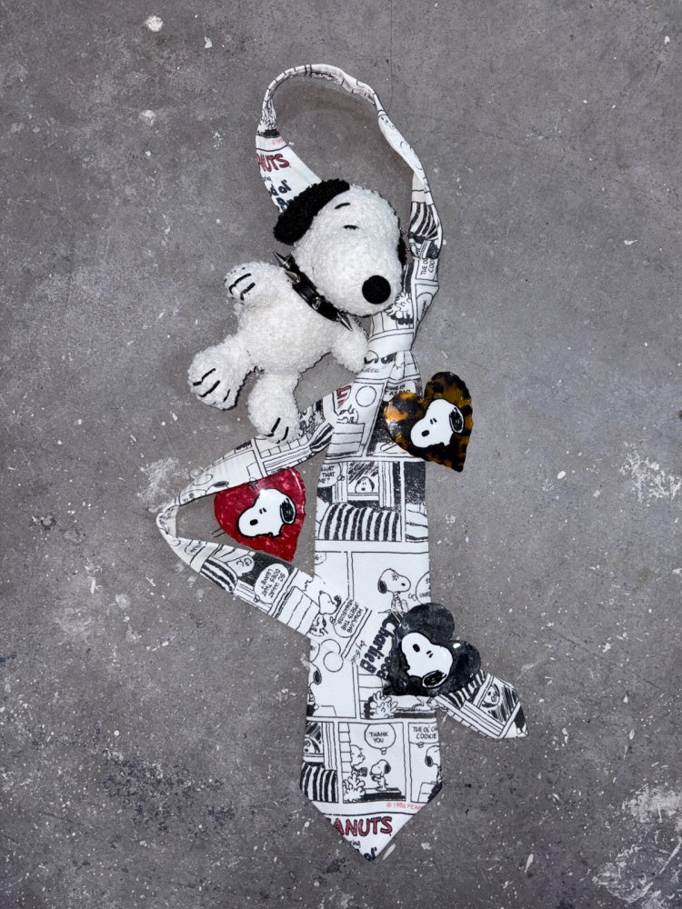 1JINN STUDIO x Snoopy Collaboration Heart-Shaped Shark Hair Clip【s0000018634】