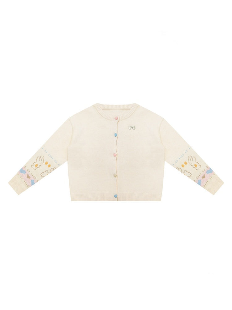 Star Rabbit Dreams Journey Apricot Cape Shawl Two-Piece Sweater Knit Cardigan【s0000018797】