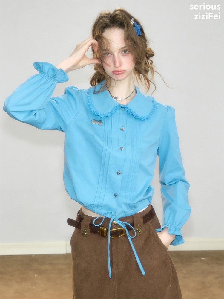Suede American Vintage Distressed Metal Buckle Brown Belt【s0000018915】
