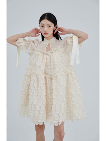 Chinese-style tutu skirt【s0000001969】