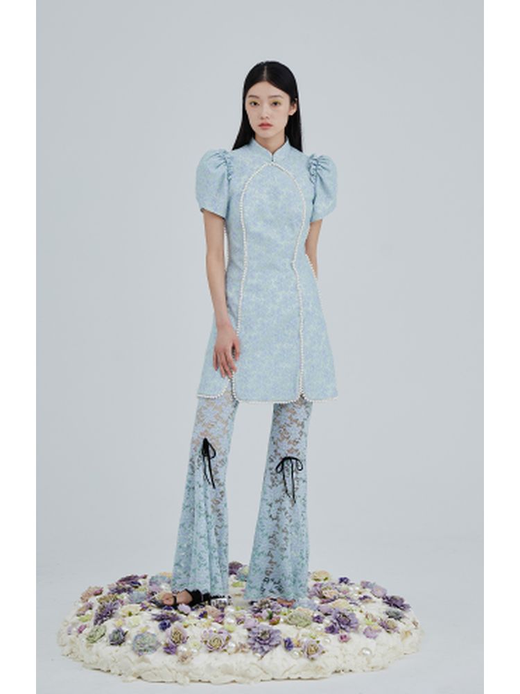 Pearl cheongsam dress【s0000001965】